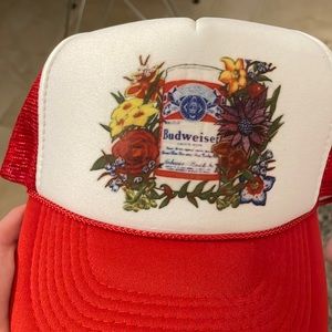 Budweiser Vintage Trucker Hat Cap